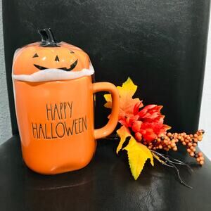 Rae Dunn HALLOWEEN Mug w/ Topper 2